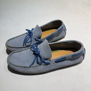 Kenzo Men's Blue Suede driving Loafers